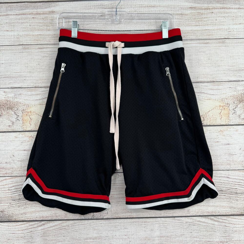 Bascom Projects Ninety Three 1993-XXV Shoe Palace Mesh Basketball Shorts S Black
